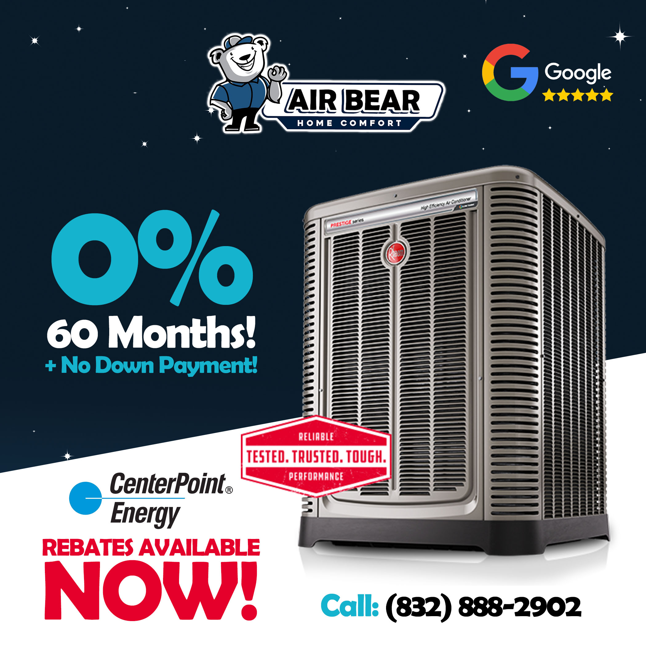 Air Bear — 0% Google ad